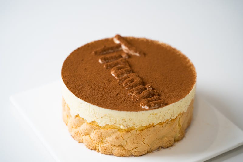 Tiramisu dessert with espresso and mascarpone